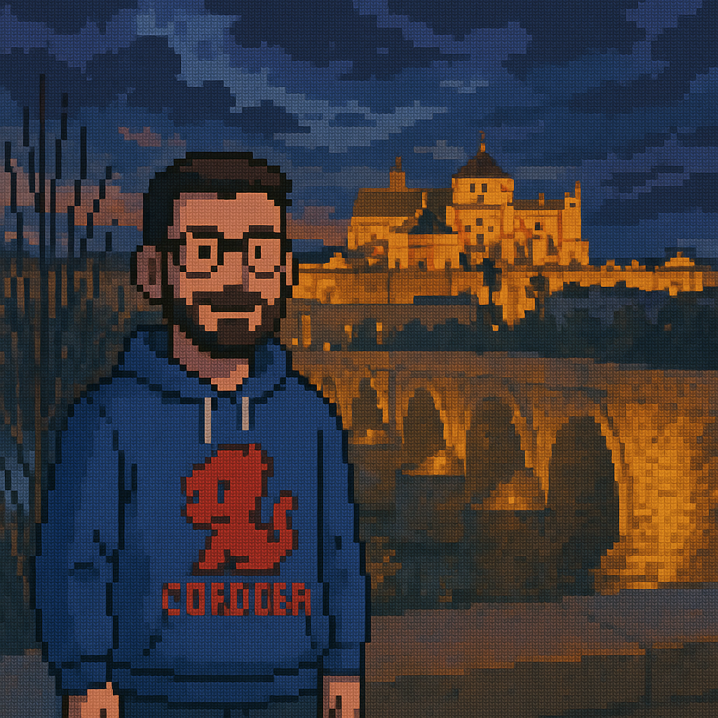 Óscar Heredia Tartajo - Pixel Art Portrait
